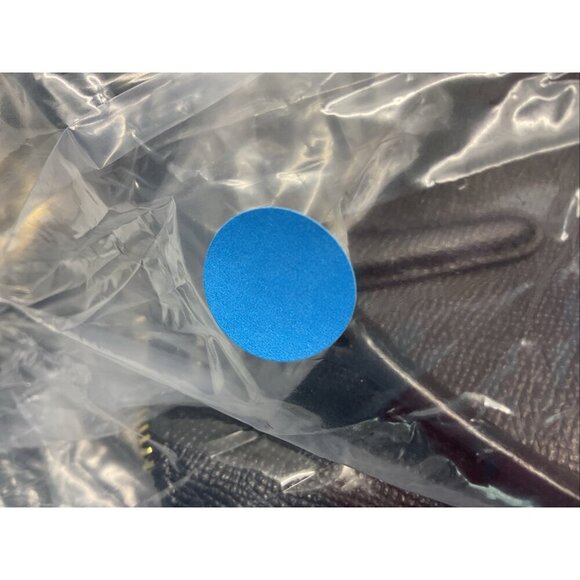 Michael Kors MK Black Pebbled Leather Tote Bag Handbag double handle footed - Picture 11 of 11